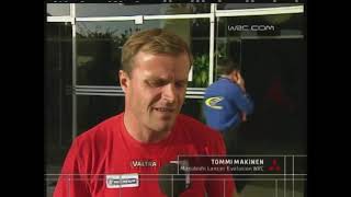 Compilation Tommi Mäkinen  Mitsubishi Lancer Evolution WRC 2001 [upl. by Tiedeman292]