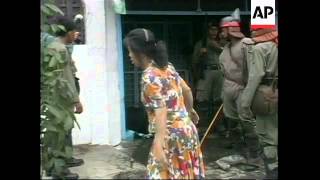 INDONESIA ETHNIC CHINESE BECOME VICTIMS OF ONGOING RIOTING [upl. by Ryley939]