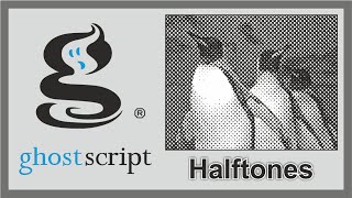 Ghostscript Tutorial  How to print halftones from laser printer using Ghostscript [upl. by Brainard]