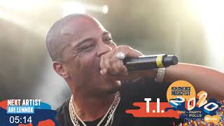 TI delivers a legendary performance at ONE Musicfest [upl. by Yacov]