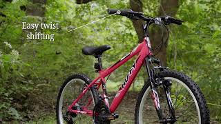 24in Youth Mountain Bike Red  Huffy [upl. by Sualohcin]