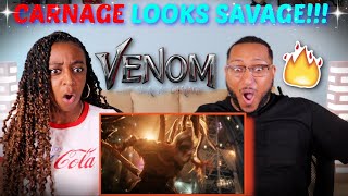 quotVENOM LET THERE BE CARNAGEquot Official Trailer 2 REACTION [upl. by Aliehc]