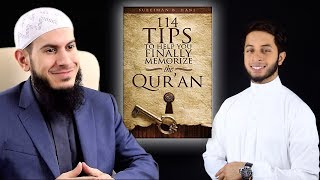 quot114 Tips to Help You FINALLY Memorize the Quranquot  ft Suleiman Hani [upl. by Alegnave]