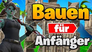 BAUEN FÜR ANFÄNGER Komplettes Tutorial Fortnite Tipps und TricksDeutsch [upl. by Care]