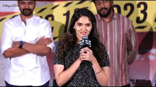 Actress Ayraa Speech  Atharva Trailer Launch Event  Silly Monks Tollywood [upl. by Stander]