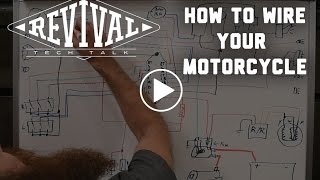 How to Wire Your Motorcycle  Revival Cycles Tech Talk [upl. by Farl604]