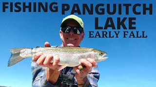 Fishing Panguitch Lake Early Fall Action Mid October Utah [upl. by Arymas254]