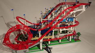 Lego Achterbahn mit Looping [upl. by Grekin]