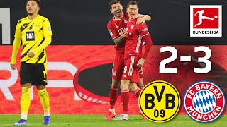 Lewy amp Haaland score Kimmich injured  Dortmund  Bayern 23  Highlights  Matchday 7 – Bundesliga [upl. by Deeann961]