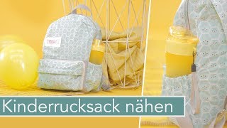 KinderrucksackKami nähen [upl. by Enilav]