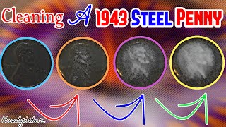 Cleaning A 1943 Steel Penny [upl. by Golub348]