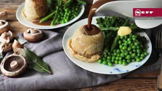 1890s Steak and Mushroom Suet Pudding Recipe  140 Years of NEFF [upl. by Houston]