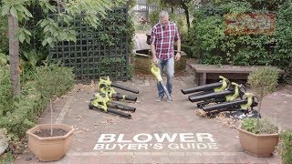 RYOBI Blowers Buyers Guide [upl. by Nosle]