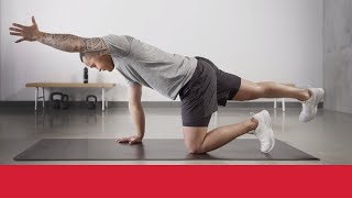 45 Minute Bodyweight Workout I Train  lululemon [upl. by Seraphine]