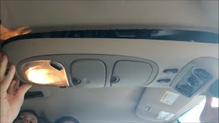 Ford Excursion amp Expedition Overhead Console Removal [upl. by Atilrep]