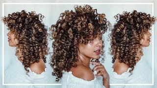 How To Get PERFECT Curls Perm Rod Hair Tutorial [upl. by Noneek245]