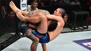 Best Standing Guillotine Finishes in UFC History [upl. by Attena]