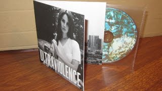 Lana Del Rey  Ultraviolence  unboxing cd Deluxe Edition [upl. by Attenaj]