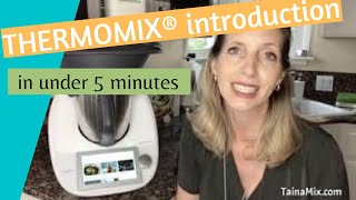 Quick demo  introduction to the Thermomix® TM6™ in under 5 minutes [upl. by Che]