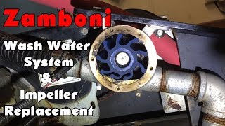 Zamboni Wash Water System amp Impeller Replacement [upl. by Andre673]