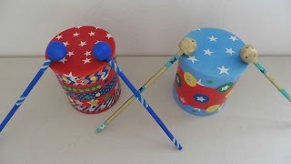 DIY Tambores ⭐️ Drums ⭐️  Creative Flower [upl. by Rihana]