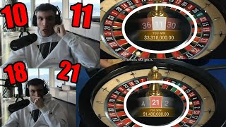 Winning Millions on Roulette  TrainWrecksTV [upl. by Thacher]