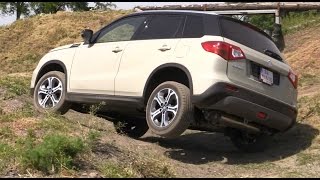 Suzuki Vitara 4x4  offroad test 2015 [upl. by Marcy]