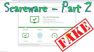 SCAREWARE ReImage scam Part 2 [upl. by Boylston]