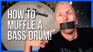 How To Muffle Your Bass Drum [upl. by Schlessel946]