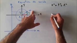 Equation de cercle  comprendre les formules [upl. by Irab420]