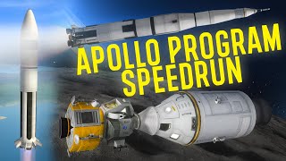 KSP Recreating the ENTIRE Apollo Program and its Rockets [upl. by Nnylkoorb335]