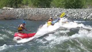 Leavenworth Whitewater Rafting on the Wenatchee River [upl. by Franci]