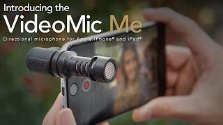 Introducing the RØDE VideoMic Me [upl. by Dreyer]