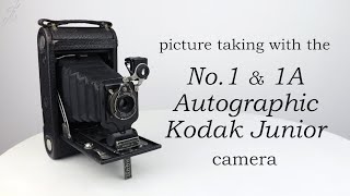 No 1 amp No 1A Autographic Kodak Junior How to use  Video manual [upl. by Aekim]