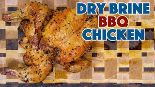 Dry Brine Brown Sugar Smoked Chicken Recipe [upl. by Consolata]