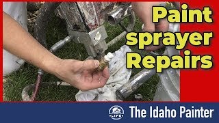 Airless Sprayer Disaster Repair Your Sprayer in 8 Minutes [upl. by Yrallam]