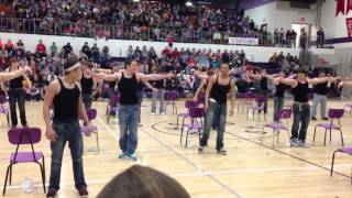 Bhs senior boys dance team Burlington iowa [upl. by Nnyleve]