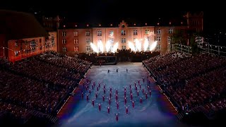 Basel Tattoo 2022 Flings amp Things Highland Dancers with Top Secret and Red Hot Chilli Pipers [upl. by Nottap]