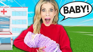 Rebecca Adopts a Baby in Adopt Me Roblox  Zamfam Gaming [upl. by Aprile]