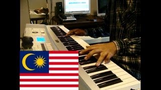 Negaraku Malaysian National Anthem Piano Cover [upl. by Zigrang]