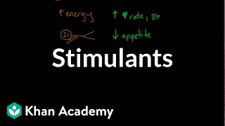 Psychoactive drugs Stimulants  Processing the Environment  MCAT  Khan Academy [upl. by Carolee]