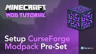 How to Setup CurseForge Modpacks on Your Server  Minecraft Java [upl. by Christina]