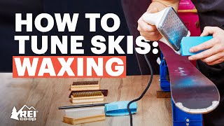 How to Wax Your Skis  Everything You Need to Know  REI [upl. by Eichman]