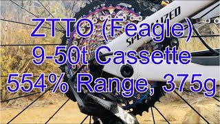 Feagle ZTTO 950t 12Speed Cassette review [upl. by Cassella]