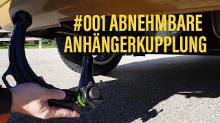 001  Abnehmbare Anhängerkupplung anbringen [upl. by Olenta125]