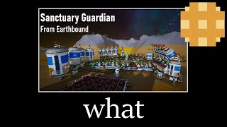 I made Sanctuary Guardian What Meme From Earthbound  Astroneer [upl. by Ali]