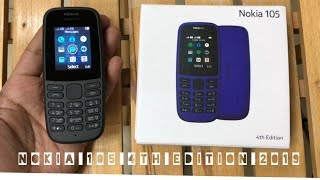 Nokia 105 4th Edition 2019 Unboxing and Review [upl. by Emlynne365]