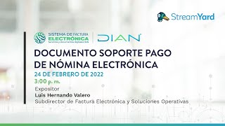 Documento Soporte de Nómina Electrónica  DIAN [upl. by Zizaludba]