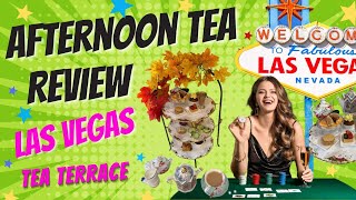 Afternoon Tea REVIEW The Tea Terrace in Las Vegas NV USA [upl. by Otter]