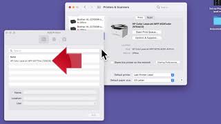 How to Add a Printer on a Mac 2021 [upl. by Adnovaj]